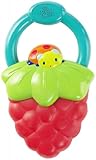 Bright Starts Vibrating Teether - Choice Of Berry or Banana (Red - Berry)