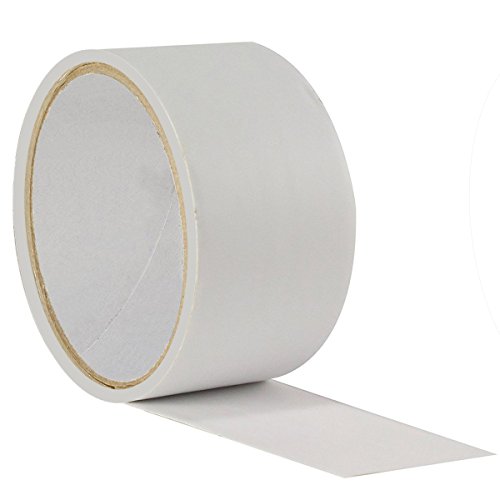 Bande imperméable à l'eau Bande adhésive caoutchoutée à bande imperméable à l'eau Vu à la télé, 4"x 5 '(100mm x 2m) (blanc)