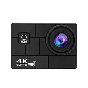 Sprugal Action Camera 4K || 24 MP || 4K HD 1080P || EIS - Electronic Image Stabilization || Waterproof || WiFi Action Camera - 4k 60fps with Remote Control