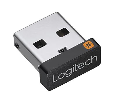 Logitech Récepteur sans fil Unifying pour souris et claviers Logitech - Connectez jusqu'à 6 dispositifs dans une portée de 10 m
