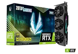 ZOTAC GAMING GeForce RTX 3090 Trinity 24GB GDDR6X 384-bit 19.5 Gbps PCIE 4.0 Gaming Graphics Card, IceStorm 2.0 Advanced Cooling, SPECTRA 2.0 RGB Lighting, ZT-A30900D-10P