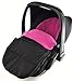 Produktbild Autositz Fußsack/COSY TOES kompatibel mit Kiddy Evolution Pro Rosa rose