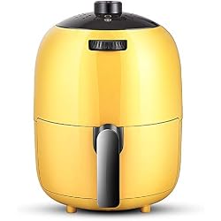 Cuisinière intelligente à faible teneur en matière grasse de cuiseur intelligent de four de friteuse d'air jaune antiadhésif sain 2.1QT 1000W