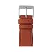 Produktbild Roobaya Apple Watch Nappa Leder Armband Cognac 38 mm: Wechselarmband mit Adaptern und Schließe in Edelstahl, Passend für Series 1, 2 & 3