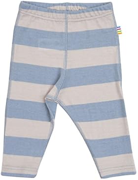 Joha Baby Leggings aus reiner Merinowolle blau/grau gestreift
