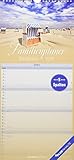 Familienplaner Seeblick 2019 - Familientermine / Familientimer (21 x 45) - mit Ferienterminen - 5 Spalten - Wandplaner by 
