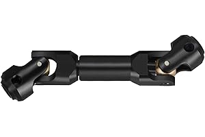 RcThjia 68mm CVD Drive Shaft for 1/10 RC Crawlers, Universal Fit for TRX4, Axial, SCX10, Capra, REDCAT GEN8, Heavy-Duty Upgrade Stainless Steel Driveshaft with Brass Beads (68mm-86mm)