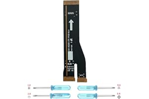 iYAiYO Connettore Cavo Flessibile per Collegamento Scheda Madre Compatibile con Samsung A52 4G/5G SM-A525F, SM-A525F/DS, SM-A525M, SM-A525M/DS Incl. Cacciaviti