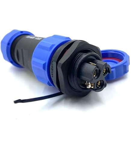 Connecteur Étanche IP68 SP21 5 Broches – Prise Aviation Mâle/Femelle Pour Éclairage Extérieur, Instrumentation, Alarmes - 5
