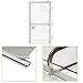 Easy life - Mosquito net door - Door window - Aluminum frame - Adjustable 100x215cm + fixings - White