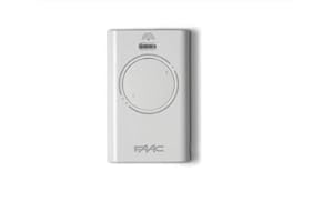 787007 FAAC AUTOMAZIONE CANCELLO TELECOMANDO XT2 433 SLH LR TRASMITTENTE 2 CANALI BIANCA 433 MHZ