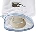 Bébé-Jou Hot Water Bottle Case with Cover Bibi and  Bobo (Pearl Blue)