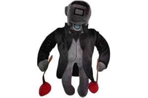 MIOTLSY Skybidy Toilet Plus, Skibidi Toilet Cartoon Plush Doll, Skibidi Toilet Toy, Stuffed Skibidi Toilet Plush Figure, Titan Speakerman Stuffed Toys, Plüschtier Kuscheltier für Spielfans 30cm