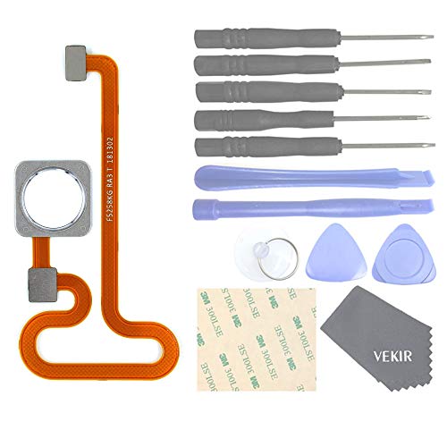 VEKIR Fingerprint Button Flex Cable Replacement Compatible with Xiaomi Mi Mix 2S(White)