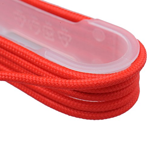 USB3.0 Type-C 1 Meter Nylon geflochtene Kabel Ladekabel für Android Smartphones (Pink) - 5