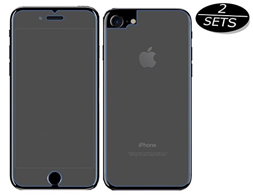 2 Sets iPrime® Premium Apple iPhone 7 Panzerfolie aus TPU Anti Shock Folie Panzer Schutzfolie Displayschutzfolie - Vorderseite Front + Rückseite Back