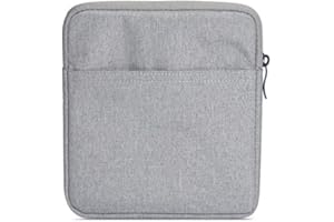 IXUECAT Kobo Libra H2O Sleeve Cover, 7" E-Reader Protective Pouch Sleeve Compatible for 7 inch Kobo Libra Colour (2024)/Kobo Libra 2| Nylon Travel Carry Cover Bag Also for 7 inch Kindle Oasis