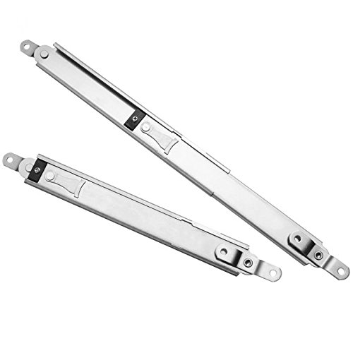 Preisvergleich Produktbild Edelstahl Klappenstütze Klappenaufsteller Klappbeschlag Klappscharnier Klappe Länge 30cm