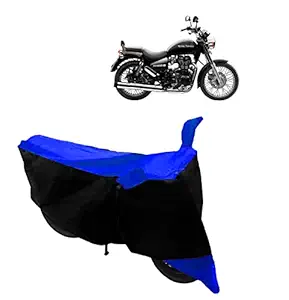 NEXTON Presents Semi Waterproof Two Wheeler Bike Body Cover Compatible with Royal-Enfield Thunderbird 350 (Royal Blue)