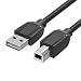 GadgetsAccessories Hi-Speed USB 2.0 Type A male to B male Printer Scanner Cable - 2 Meter (6.6 feet) RS.149.00