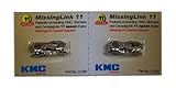 New Genuine 2 Sets KMC Missing Link 11 Speed CL555 For KMC & Shimano Silver
