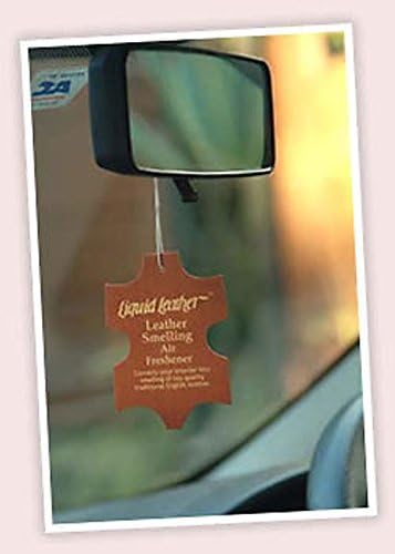 Gliptone Leather Scented Air Freshener - Lasts for Months