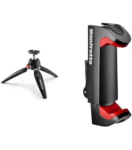 Manfrotto MTPIXIEVO-RD Pixi Evo Mini Tripod Red & Manfrotto - View #2