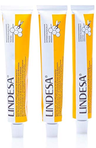 3 Tuben Lindesa Hautschutzcreme Pflegecreme (3x50ml) Handcreme Dr. Matzel Medical GmbH