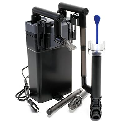 SunSun HBL-801 Filtre Suspendu Hang on Filter 500l/h 6W pour Aquariums Jusqu'à 60 litres