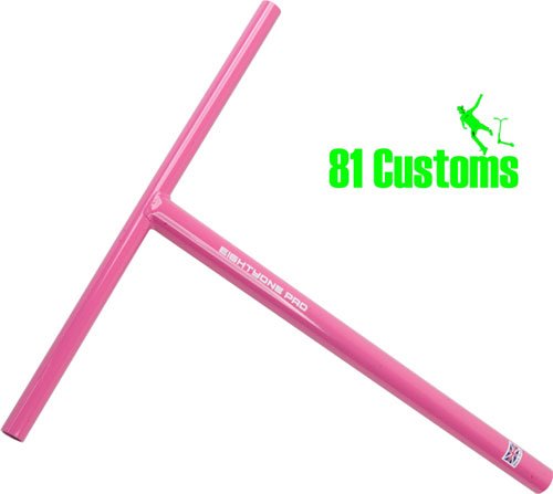 81-Pro Straight One Piece Scooter T-Bar – Pink