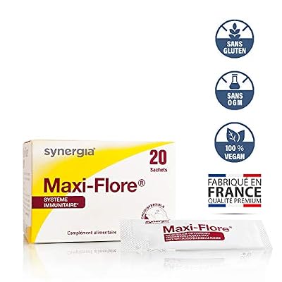 Synergia Maxi-Flore sachets - Ferments lactiques et vitamine D - Origine France