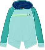  Under Armour Teamwork Terry Hoody Sudadera, Niñas, Azul (425), XS