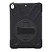 Produktbild Shop4 - Hülle kompatibel mit iPad 9.7 (2017) - Extreme Case Mit Strap-on Band Schwarz