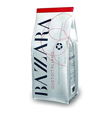 Kaffee / CAFFÈ BAZZARA SILVER BLEND 1 Kilo / Neuer Name! Bazzara Gusto Italiano - Kaffeebohnen