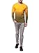 Gritstones Yellow Full Sleeve V Neck T Shirt GSFSOMBVNCKYELL RS.420.00