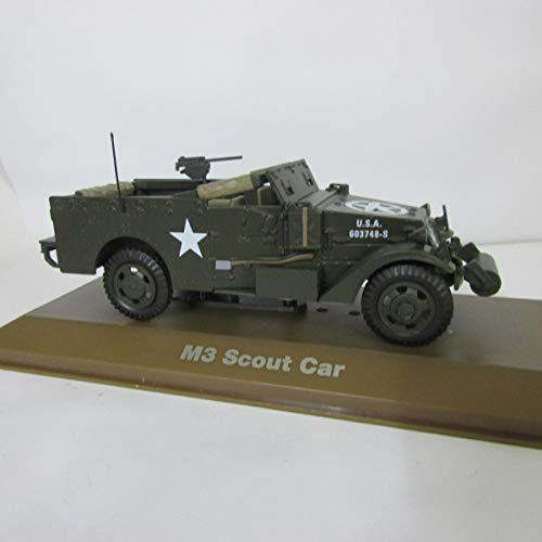 Générique M3 Scout Car 1:43 Scale DIECAST Military Vehicle Army Car WWII 20