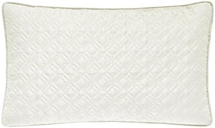 Peacock Blue Hotel Merton Cushion, Ivory, 30x50cm