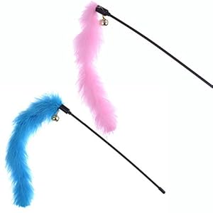 Juguete de plumas para gatos
