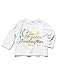 M&Co Baby Girls Long Sleeve Gorgeous Granddaughter Slogan Love Heart Print Cotton T-Shirt White 0/3 Mnths