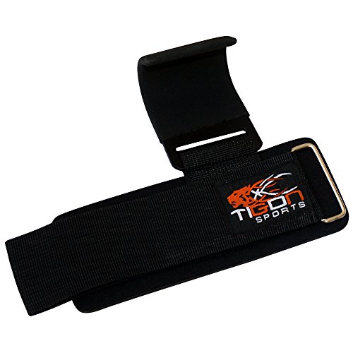 Power Gewichtheben Training Gym Gurte Haken Bar Handgelenkstütze Aufzug Handschuhe Grip - 3
