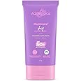 Aqualogica Illuminate+ Dewy Sunscreen Gel SPF 50+ PA++++ with Wild Berries & Alpha Arbutin | Broad Spectrum SPF 50+ PA++++ | UVA/B & Blue Light Protection | Evens Skin Tone | Fragrance-Free & No White Cast | For Luminous & Sun Protected Skin | 30 g