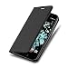 Produktbild HTC U PLAY Hülle in NACHT-SCHWARZ von Cadorabo - Handy-Hülle mit unsichtbarem Magnet-Verschluss Standfunktion und Karten-Fach für HTC U PLAY Case Cover Schutz-hülle Etui Tasche Book Klapp Style