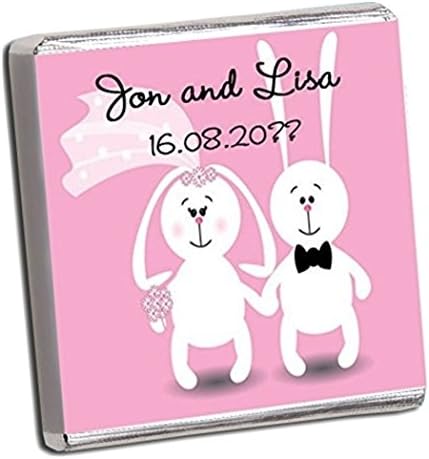 Personalised Wedding Favours Plain Mint Flavour