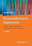 Image de Passive elektronische Bauelemente: Aufbau, Funktion, Eigenschaften, Dimensionierung und Anwendung
