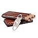 Produktbild Egosy Krokodil Muster Leder Zigarre Fall Reise Leder Humidor Box W/Edelstahl Zigarre Cutter Fit 2 Cohiba Zigarren