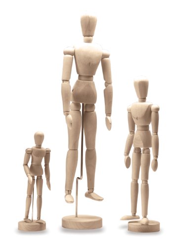 REEVES 8490800 Gliederpuppe, 20 cm - 2