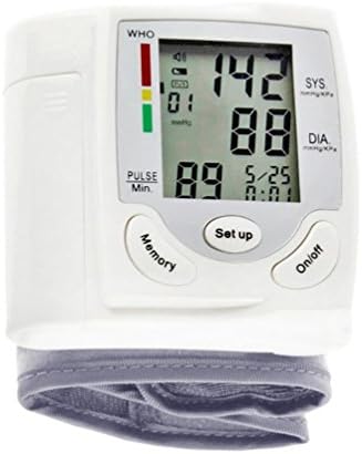 G&M Intelligent Blood Pressure Meter Arm Style Full Automatic Electronic Blood Pressure Monitor Sphygmomanometer Blood Pressure Meter Non-voice , white