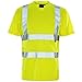 Price comparison product image New Mens Hi Vis HV Bird Eye T-shirt_TP540_SuperTouch_STCN_39T41_Yellow_4X-Large