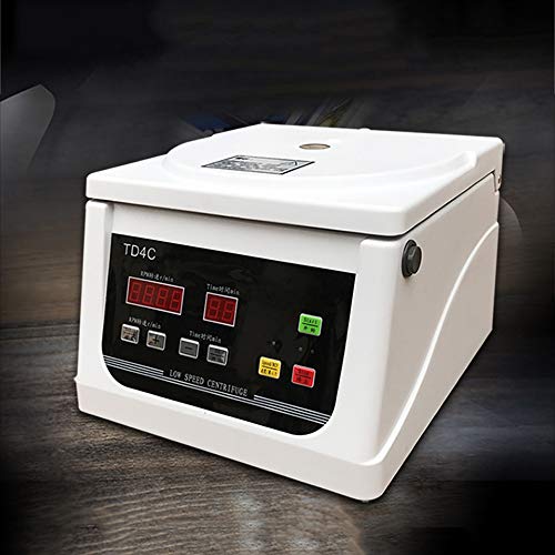QWERTOUY Centrifugeuse médicale Benchtop centrifugeuse Basse Vitesse PRP électrique centrifuge 4000 Tour Sérum séparation équipement de Laboratoire,12x5ml/7ml