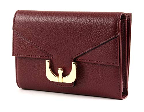 Price comparison product image Coccinelle Ambrine Soft Wallet Bordeaux red